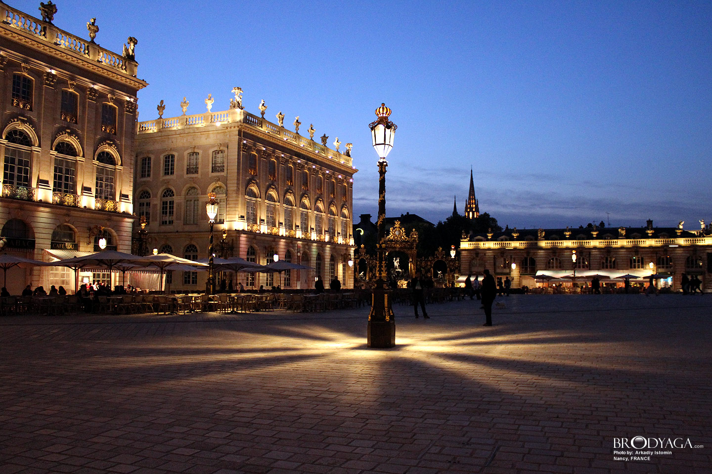 Place Stanislas by night
